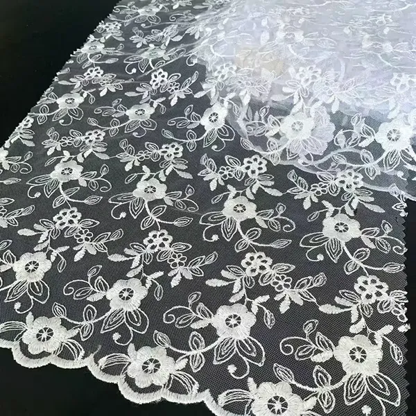New Arrival Velvet Laser Cut Flower Pattern Lace Fabric New Arrival Velvet Laser Cut Flower Pattern Lace Fabric