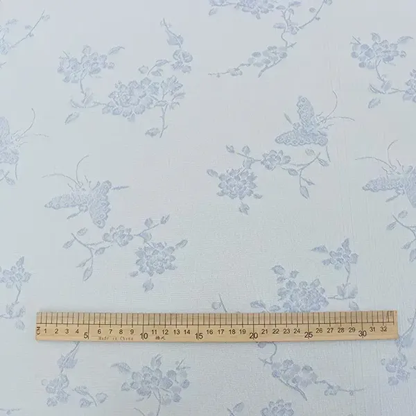 Tekstureret hævet præg farverig radial kationisk jacquard stof til kjoler